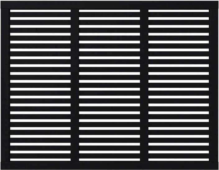 Trendyard Zwart Houten Tuinscherm Harmoni 180 x 140 CM