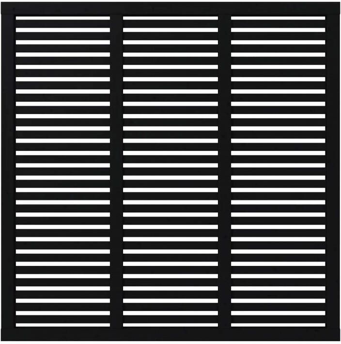 Trendyard Zwart Houten Tuinscherm Harmoni 180 x 180 CM