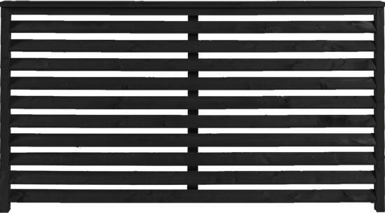 Trendyard Zwart Houten Tuinscherm Kyoto 160 x 90 CM