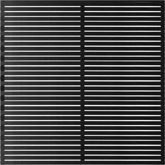 Trendyard Zwart Houten Tuinscherm Osaka 180 x 180 CM