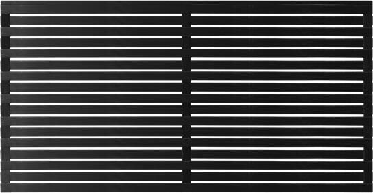 Trendyard Zwart Houten Tuinscherm Osaka 180 x 93 CM