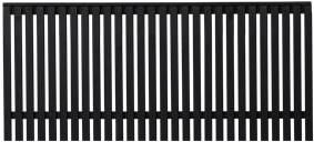 Trendyard Zwart Houten Tuinscherm Sendai 180 x 80 CM