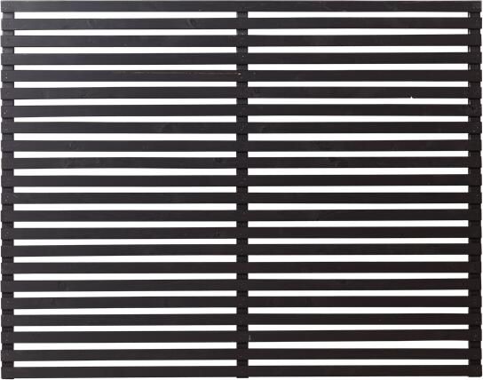 Trendyard Zwart Houten Tuinscherm Tokyo 180 x 140 CM