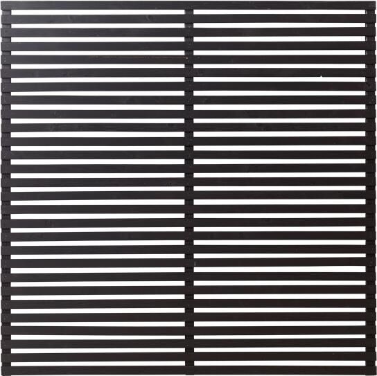 Trendyard Zwart Houten Tuinscherm Tokyo 180 x 180 CM