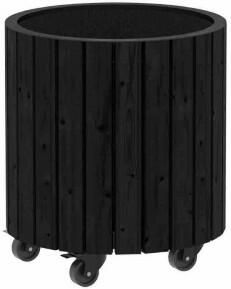 Trendyard Zwarte Ronde Plantenbak Ø40 45 CM