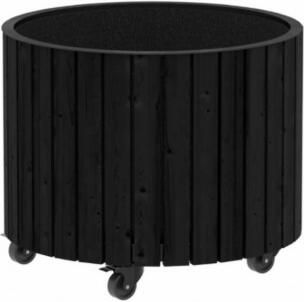 Trendyard Zwarte Ronde Plantenbak Ø55 45 CM