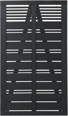 Trendyard Zwart Houten Tuindeur Silence 100 x 170 CM