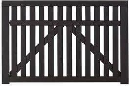 Trendyard Zwart Houten Tuinpoort Country 150 x 98 CM