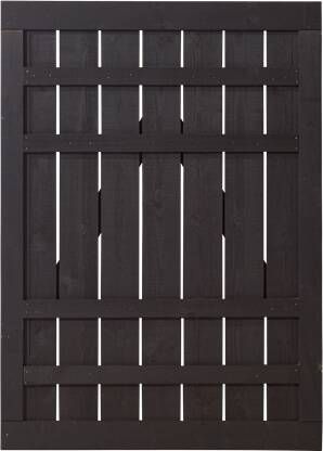 Trendyard Zwart Houten Tuinpoort Rustik 100 x 138 CM