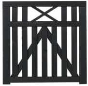 Trendyard Zwart Houten Tuinpoort Vinesse 100 x 98 CM