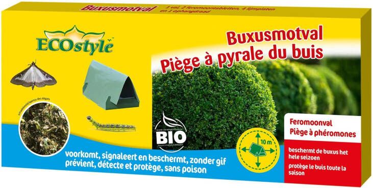 ECOstyle Buxusmotval doos 1 stuk