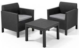 Allibert Balkonset Orlando antraciet