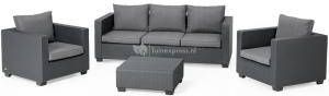Allibert Salta loungeset 3 zits antraciet