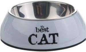 Beeztees Best Cat melamine eetbak Paars
