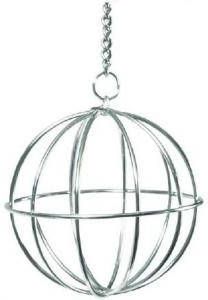 Beeztees Chroom voederbal voor knaagdier 8 cm