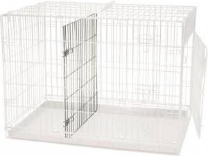 Beeztees Scheidingspaneel Benchverkleiner Zilver 109x69x75cm