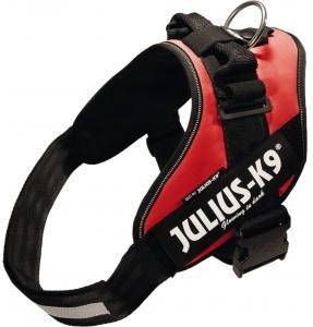 Dobeno Julius K9 Krachtharnas Idc 2-l-xl: 71-96 Cm 50 Mm Rood Voor Hond