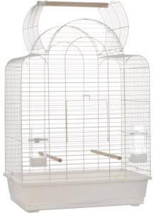 Warentuin Vogelk Big Sonia Open Wit 54x34x74 Pet Products