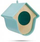 Beeztees Vogelpindakaashouder kunststof Evie mint