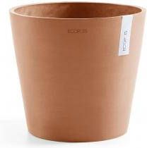 Ecopots Amsterdam kunststof bloempot Terracotta Ø 36 6 cm
