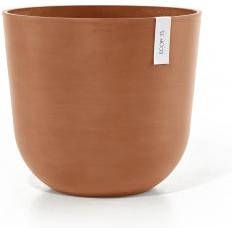 Ecopots Oslo kunststof bloempot Terracotta Ø 42 8 cm