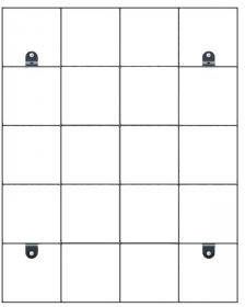 Elho Loft Urban verticaal tuinieren rek 48x59 cm
