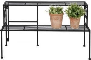 Esschert Design Plantenstandaard Etagere trap 2 traps