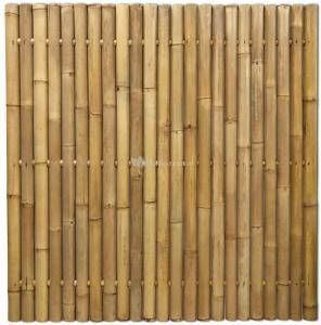 Express Bamboe schutting naturel 180 x 180 cm x 60-80 mm