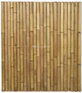 Express Bamboe schutting naturel 180 x 200 cm x 60-80 mm