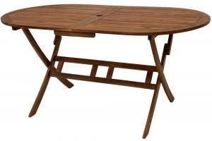 Express Benita opklapbare houten tuintafel 85 x 160 cm