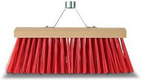 Express Bezem kunstvezel 35cm met metalen houder