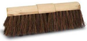 Betra Bezemkop buiten bruin FSC hout natuurvezel 45 cm Bezem - Foto 2