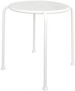 Express Bijzettafel Deco metaal wit 40 cm