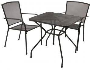 Express Bistroset 70 x 70 cm met stapelbare stoelen