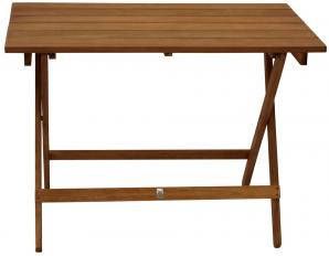 Merkloos Sans marque Klaptafel DANA 52x90cm geolied acacia