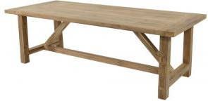 Express Teak tuintafel Castle 240x100x76 cm