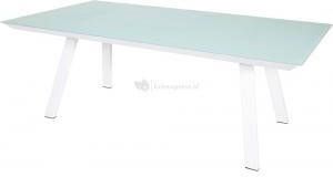 Express Tuintafel Breeze aluminium glas wit Tuintafel Breeze 260 x 110 x 76 cm