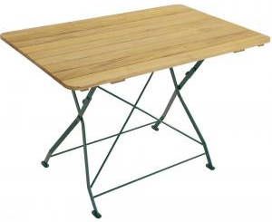 Express Tuintafel hout inklapbaar Bad Tolz groen frame