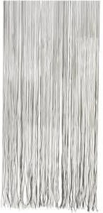 Merkloos Vliegengordijn deurgordijn PVC twist zwart 90 x 220 cm Insectenwerende vliegengordijnen
