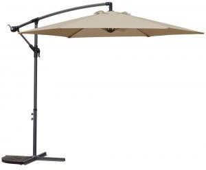 Express Zweefparasol Ibiza taupe 300 cm