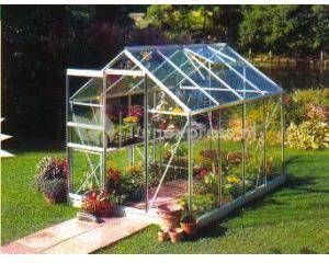 Halls Popular 106 Tuinkas Zilver 319x193x196 cm Veiligheidsglas - Foto 8