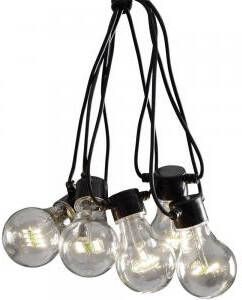Konstsmide LED decoratieve lichtsnoer 9.5m met 20 heldere peerlampen 320 lumen 32W 2800K 24V