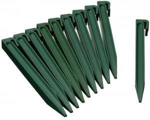 Nature Borderrand pennen groen voor borderrand 15 cm hoog