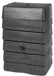 Nature Regenton (serie 200) Muurmodel Antraciet 168l 59x89x40cm