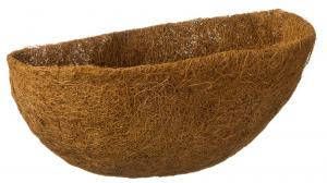 Nature Kokosinlegvel Voor Hanging Basket Voorgevormd Met Waterkering Een Halve Dia. 40cm - Foto 2