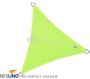 Nesling Coolfit schaduwdoek driehoek time groen 3.6 x 3.6 x 3.6 meter - Thumbnail 2