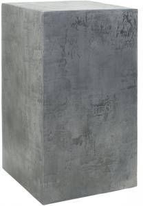 Plantenwinkel.nl Plantenzuil aluminium beton look 35x35x60 cm