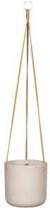 Pottery Pots Bloempot-Hangpot Charlie M Grey washed-Grijs D 18 cm H 17.5 cm (om op te hangen)