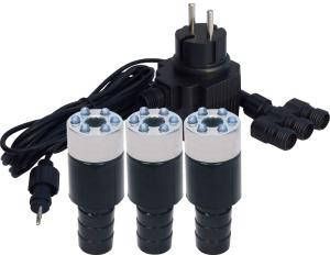 Seliger 3 LED-LIGHTS met vervangbare LED krans koud wit