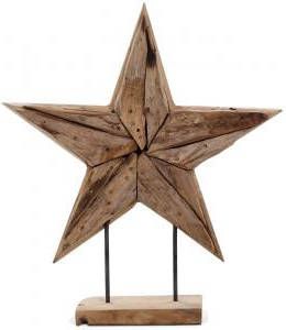 SenS-Line Deco Ster houten beeld 50 cm